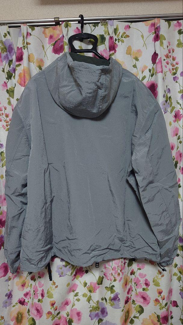 Armani Exchange リバーシブルフーデッドブルゾン　グレー　L