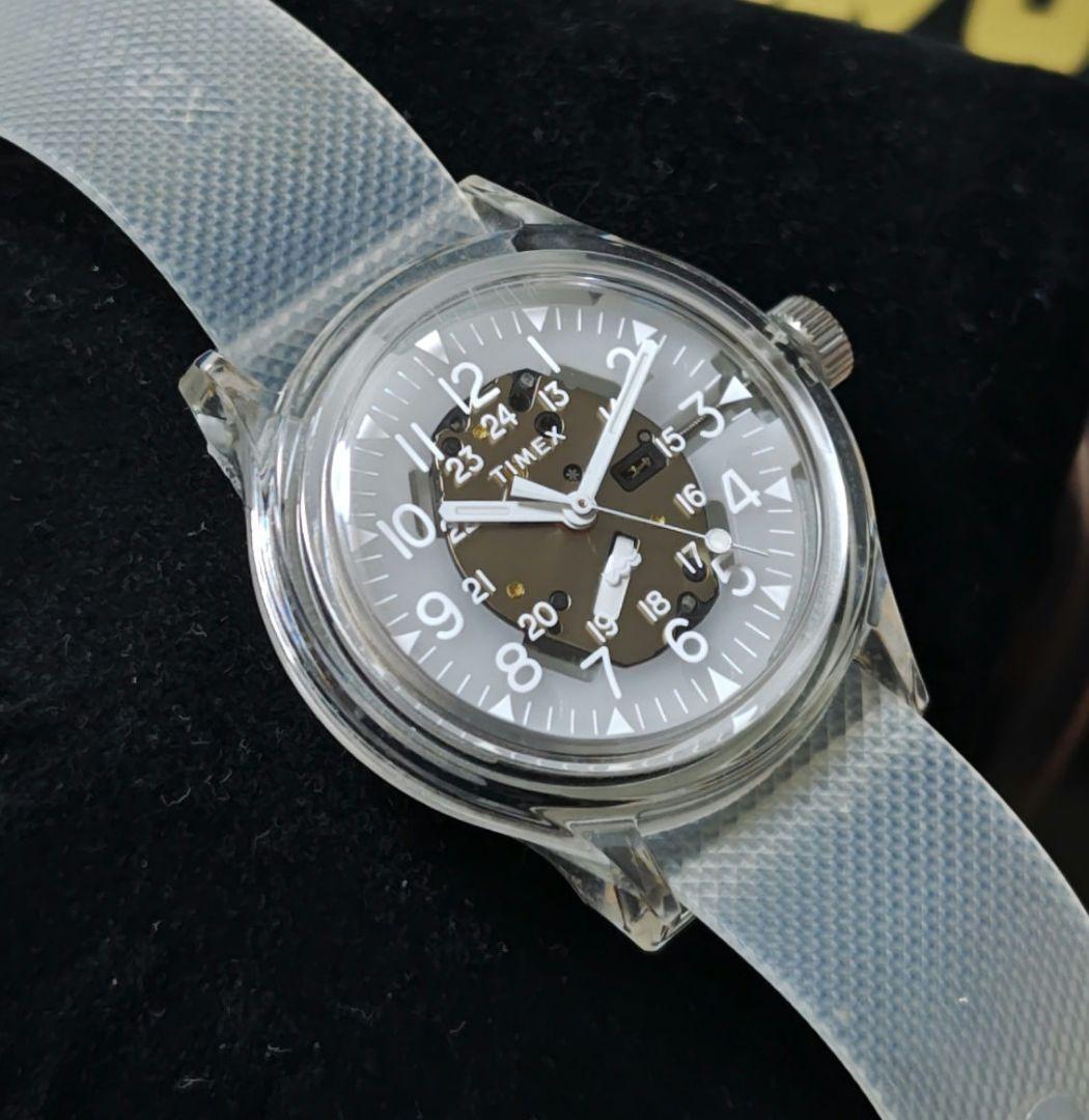タイメックス TIMEX×BEAMS OriginalCamper 白スケルトン