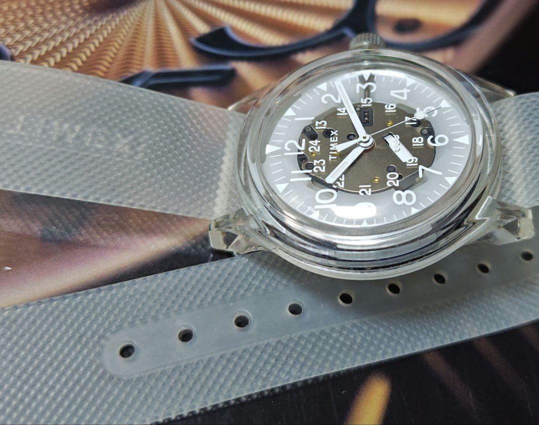タイメックス TIMEX×BEAMS OriginalCamper 白スケルトン