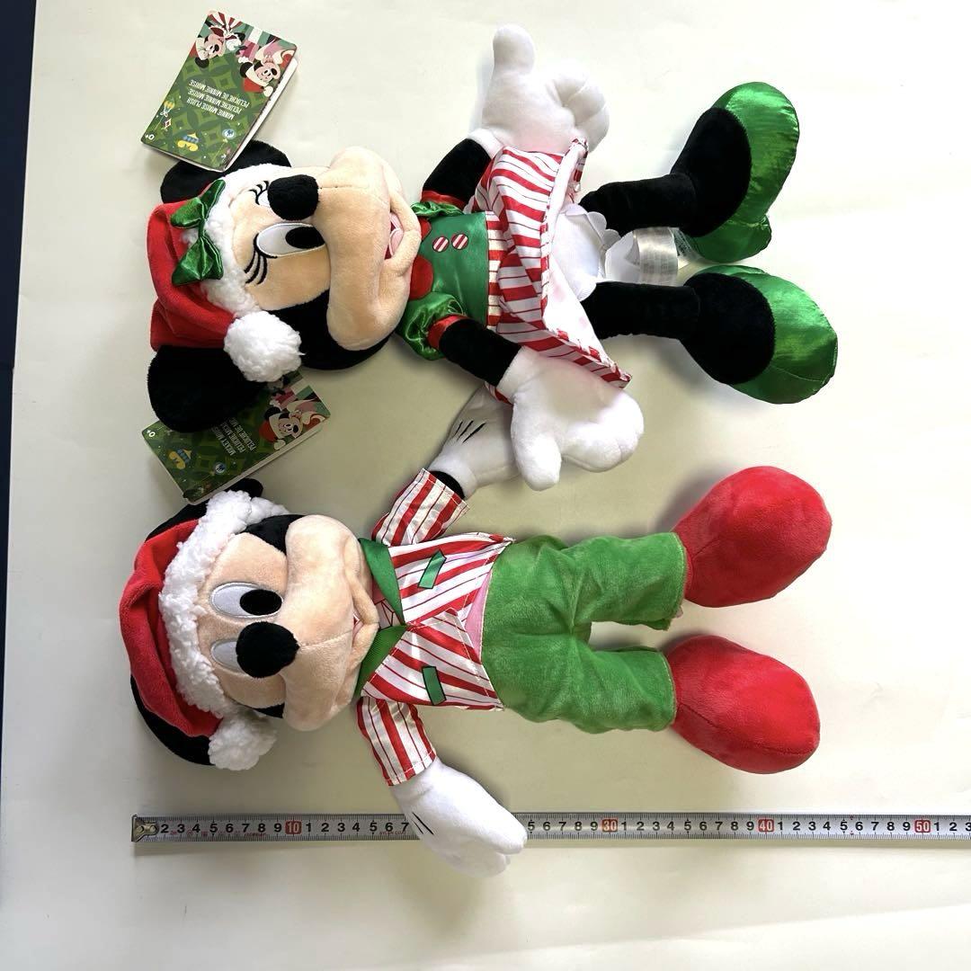 ディズニー ミッキー ミニー クリスマスぬいぐるみ 2023 - メルカリ