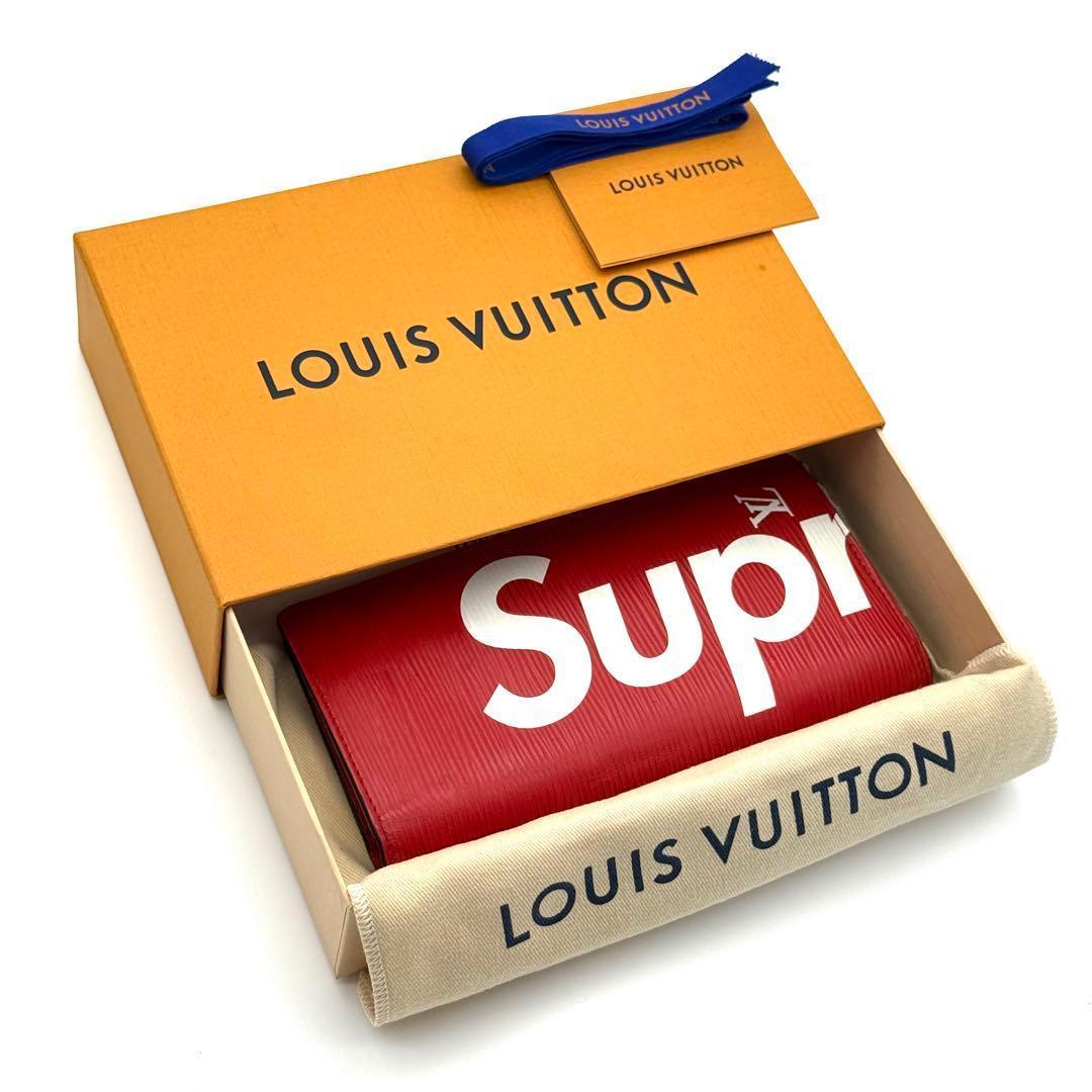 希少品✨ルイヴィトン ブラザ シュプリーム レッド 長財布 N78 希少品✨ルイヴィトン ブラザ シュプリーム レッド 長財布 N78