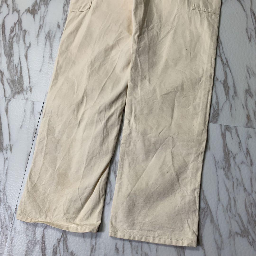 美品 125周年 USA製 Carhartt ダブルニーペインターパンツ 白