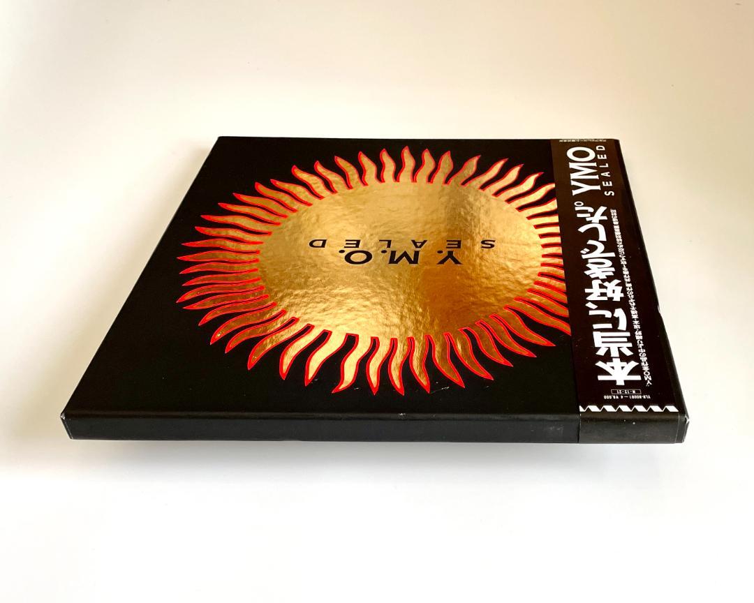 YMO 4枚組LPレコード BOX『SEALED／シールド』 帯あり ♪ YMO 4枚組LPレコード BOX『SEALED／シールド』 オマケ