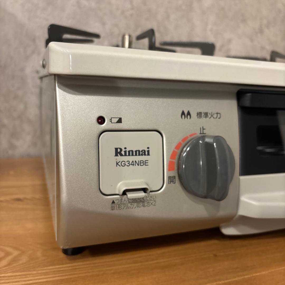 Rinnai リンナイ ガスコンロ KG34NBER 13A 右側強火 WWW_KANDAIZUMI_COM
