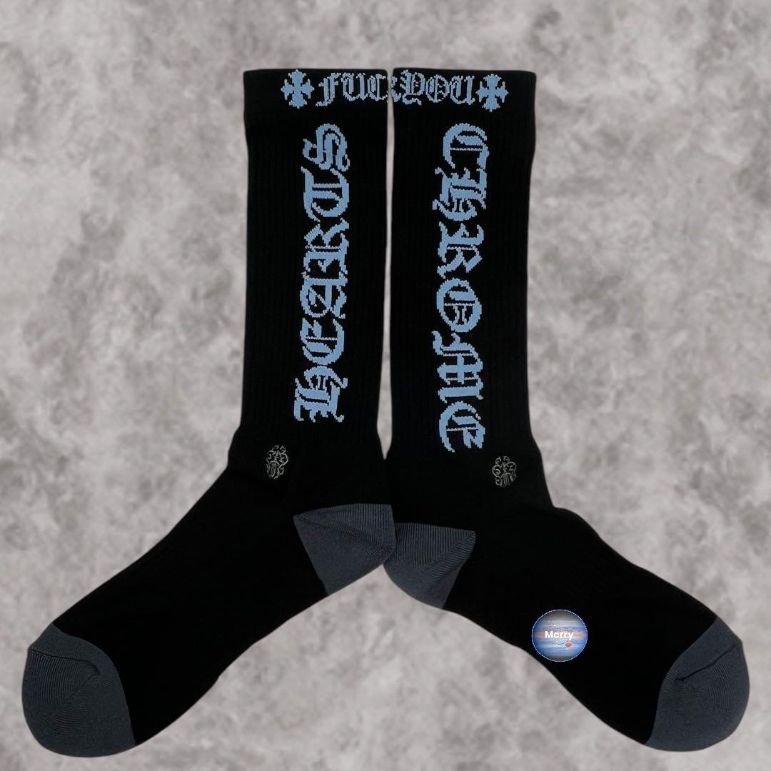 【新品】CHROME HEARTS ソックス ブラック Mサイズ(25〜27㎝)