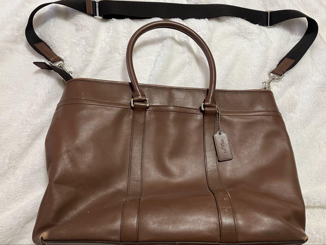 コーチ coach ビジネス トートバッグ 肩掛け A4 収納 通勤
