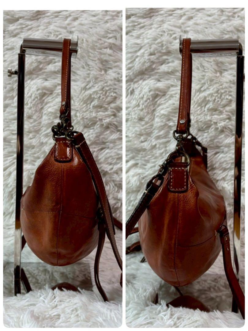 ダコタ ショルダーバッグ アクセサリーポーチ 2way ハーフムーン