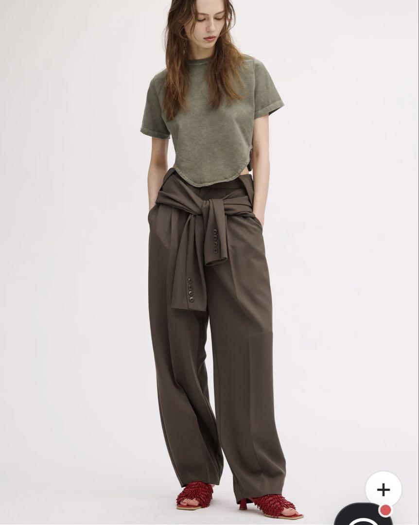 【即取引のみ】MEDI FAKE SLEEVE SUSPENDER PANTS