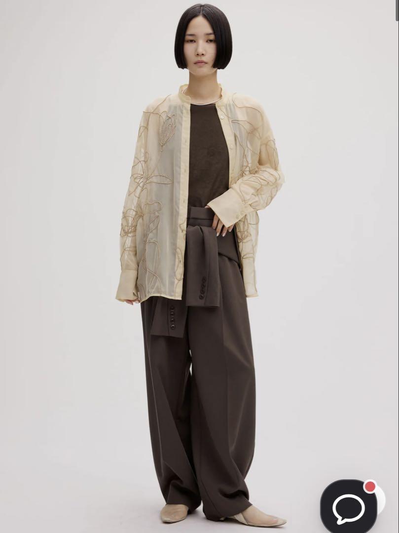 【即取引のみ】MEDI FAKE SLEEVE SUSPENDER PANTS