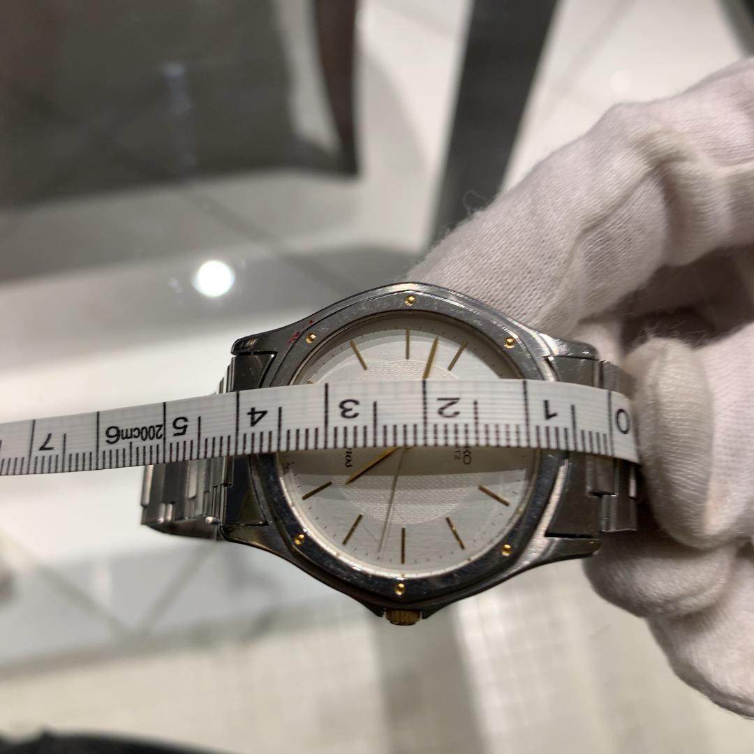 SEIKO Chronos 腕時計 シルバー×ゴールド クォーツ 新品電池交換済