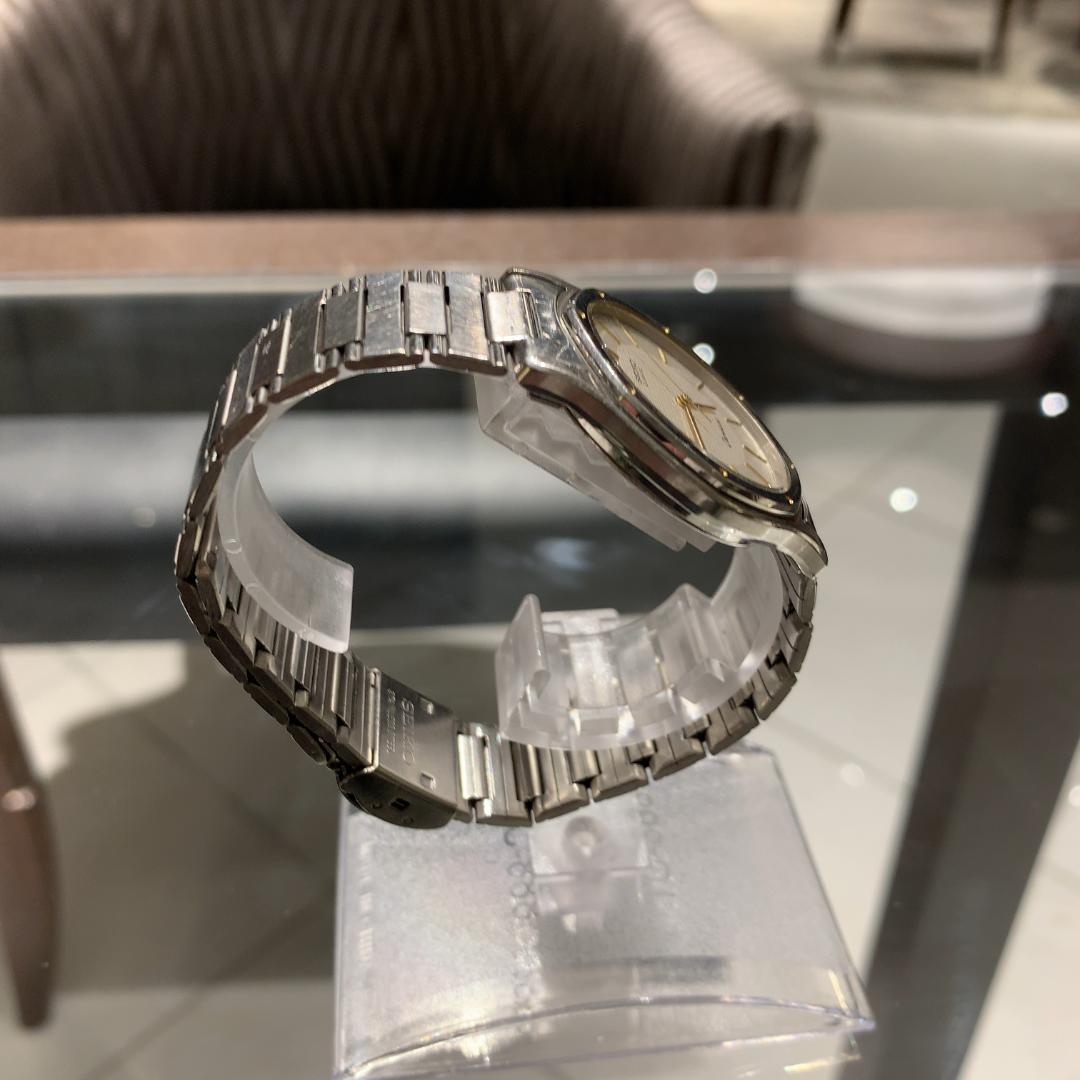 SEIKO Chronos 腕時計 シルバー×ゴールド クォーツ 新品電池交換済