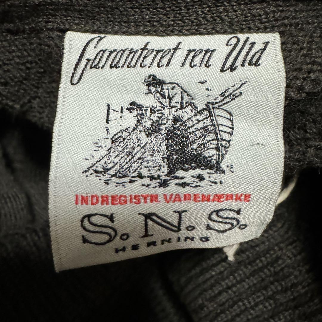 トップス S.N.S.HERNING 3D knit cardigan olive XS