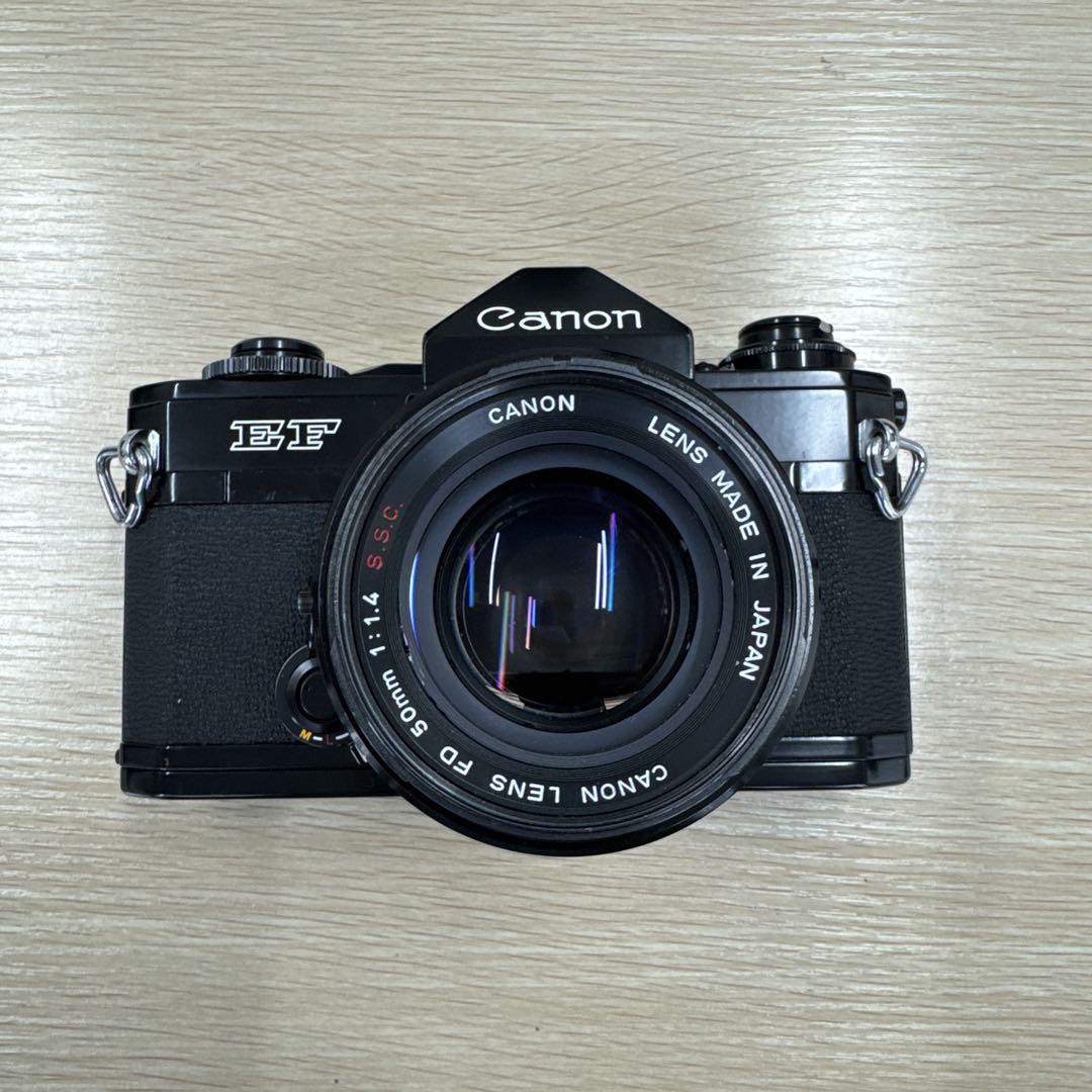 Canon FD 50mm f1.4 S.S.C. + EF(フィルムカメラ) - メルカリ