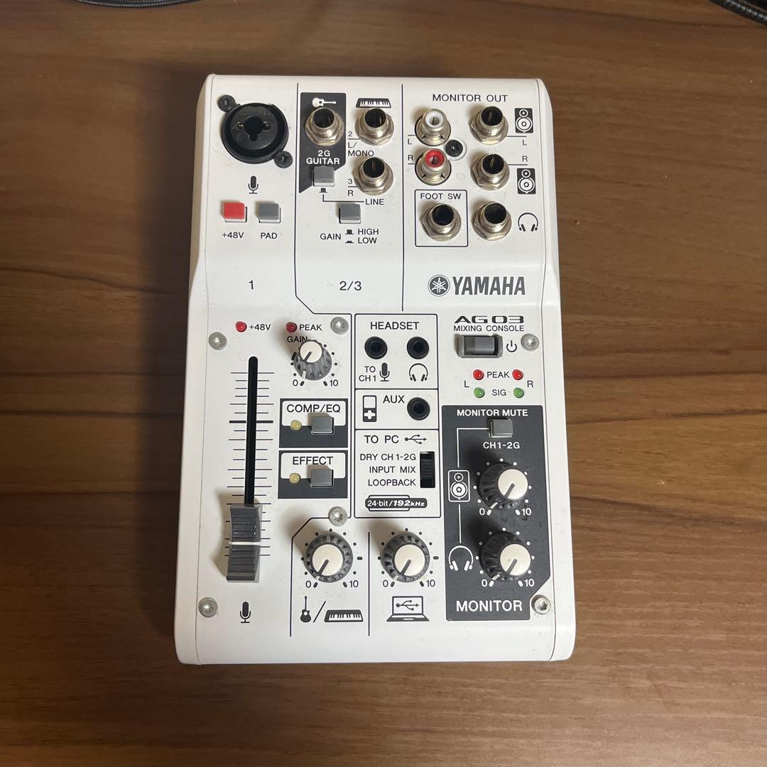 YAMAHA AG03 オーディオインターフェイス