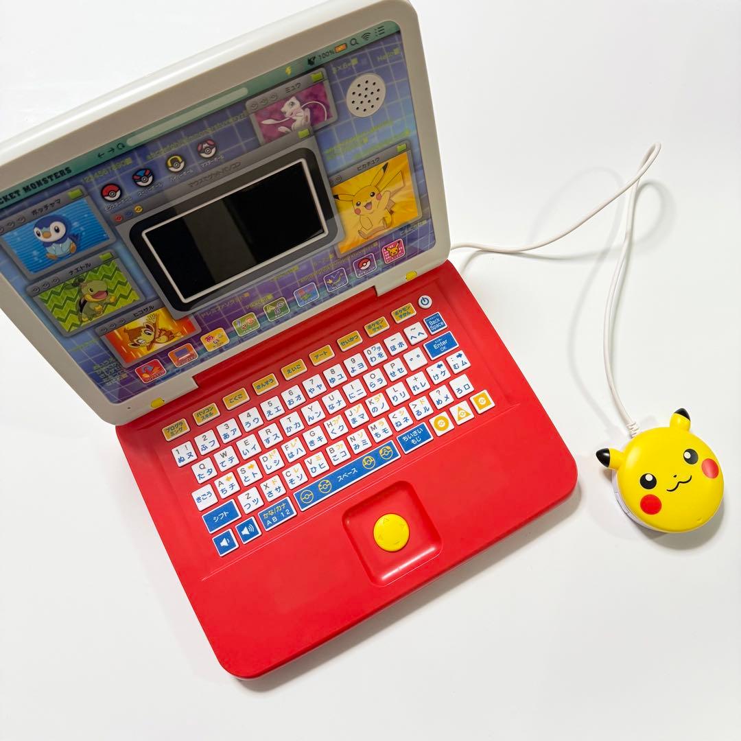 2点セット マウスでゲットパソコン ポケモンパッド ピカっとアカデミー