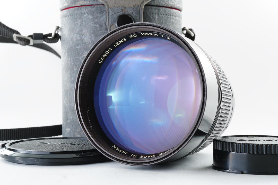 【希少】動作◎ Canon New FD 135mm f2 大口径 ポートレート