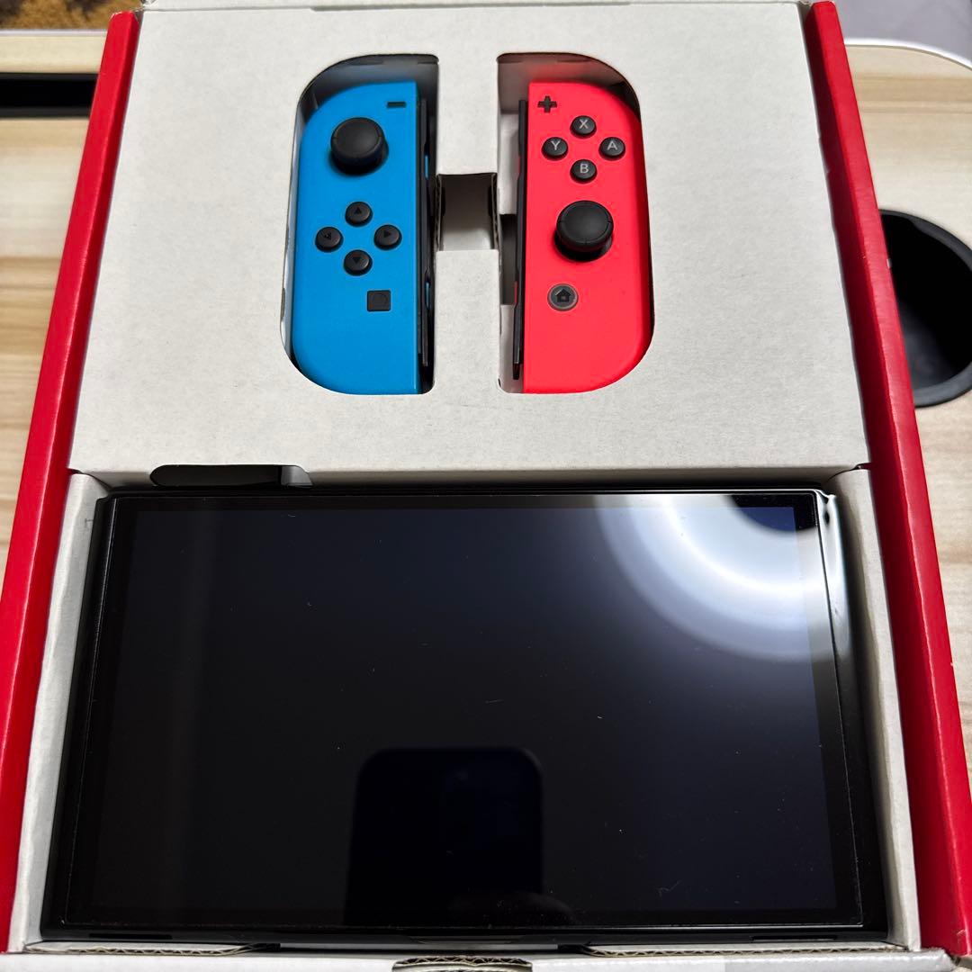 Nintendo Switch 有機ELモデル ネオンブルー・レッド