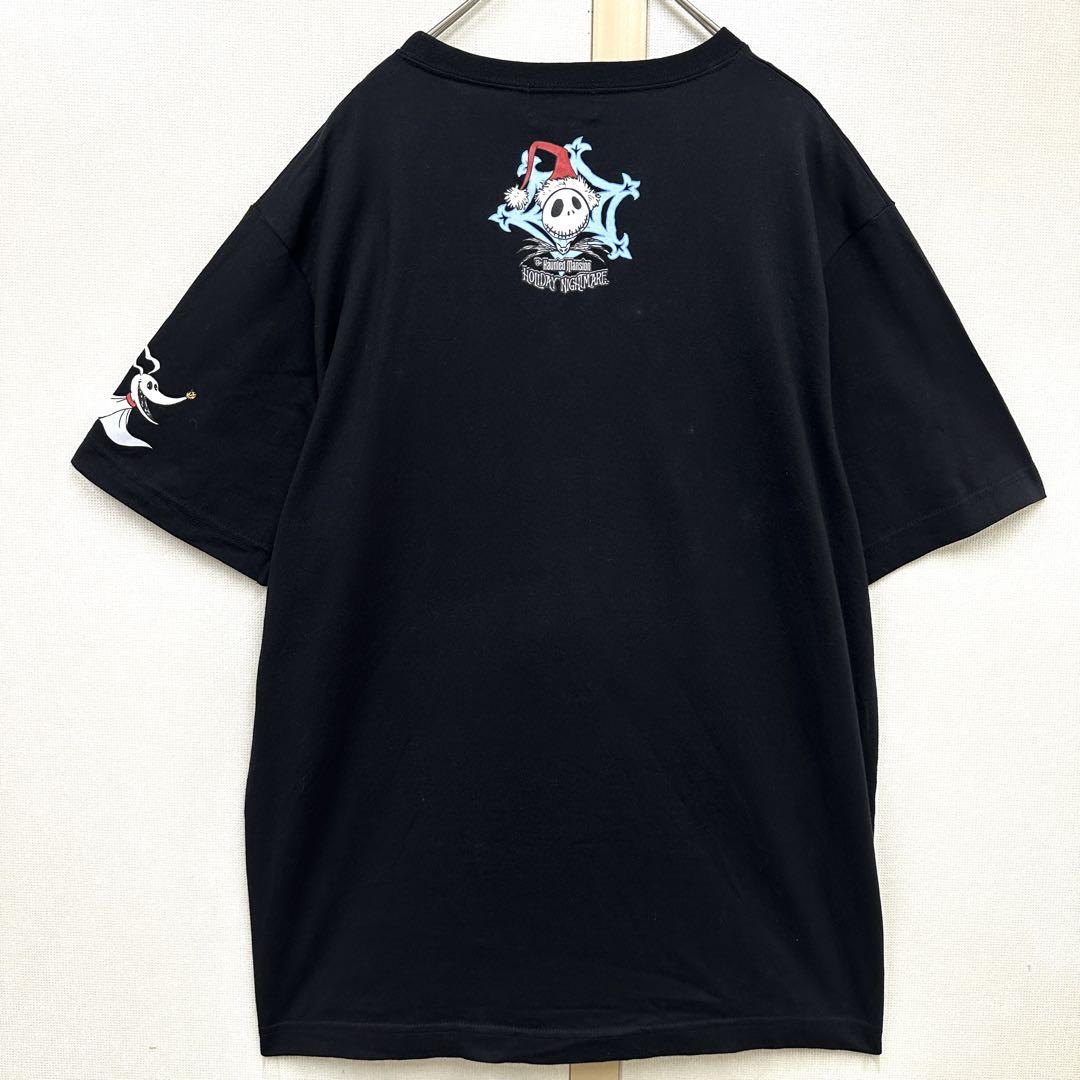 ディズニーtシャツ ホリデーナイトメア Tシャツ ホーンテッド