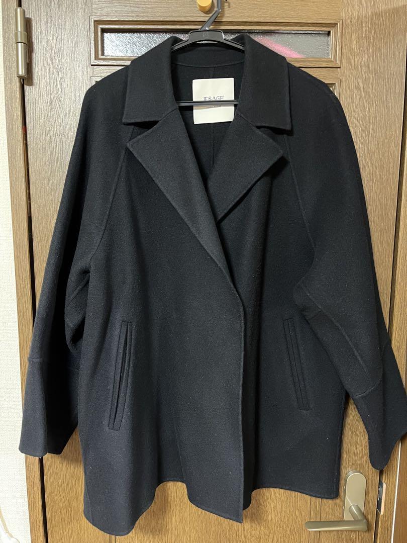 ダブルフェイスショートコート - ジャケット・アウター安く 買う