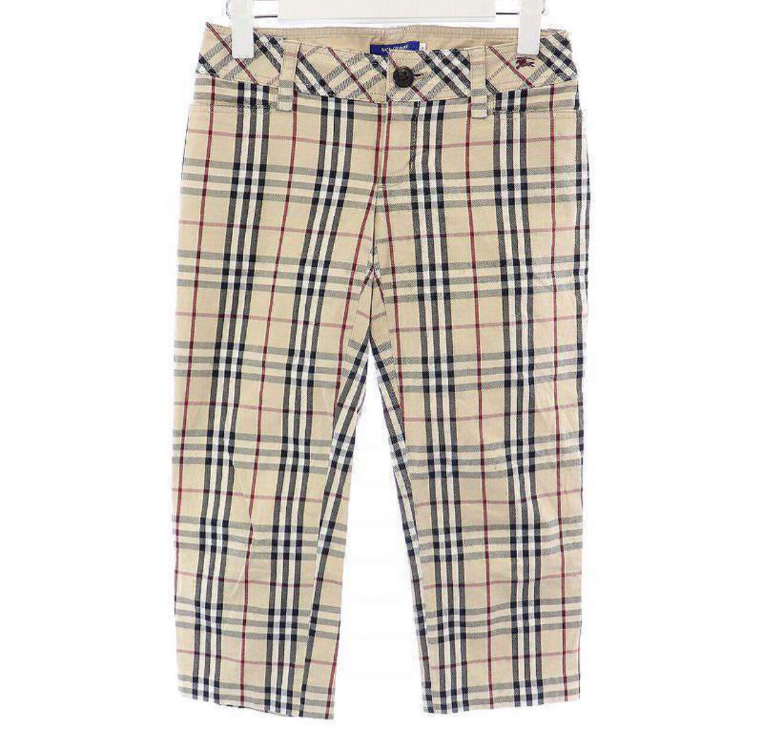 Burberry チェック柄 ショートパンツ 34