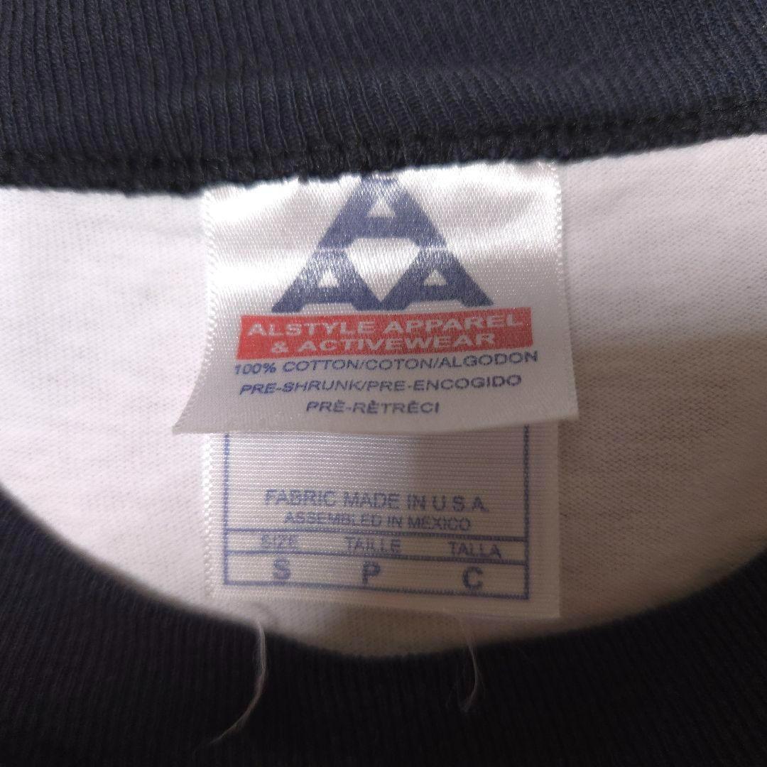 USA製90s ALSTYLE RAMONES　リンガーTシャツ　ラモーンズ