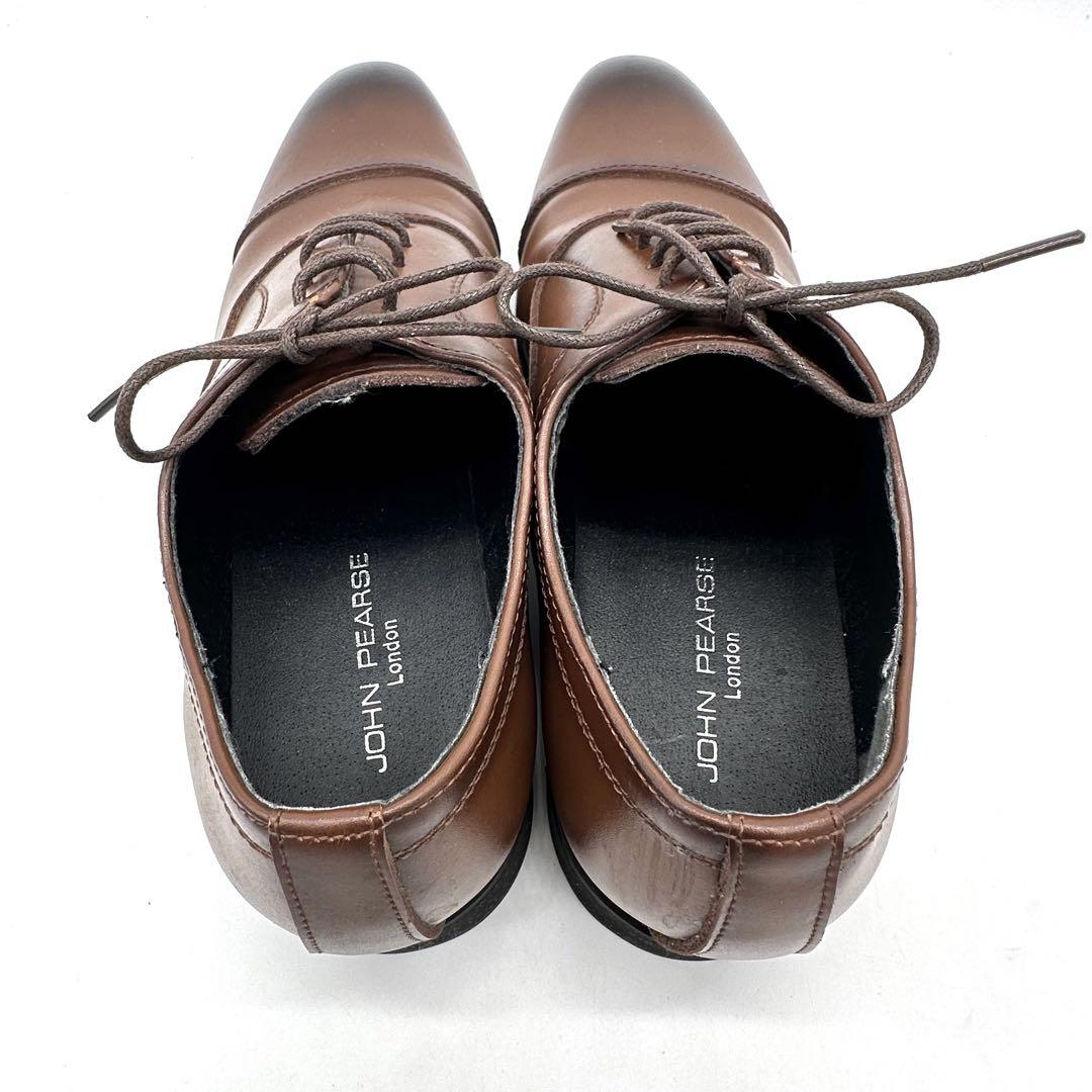 〈美品〉JOHN PEARSE ジョンピアース 【25.5cm】ストレートチップ