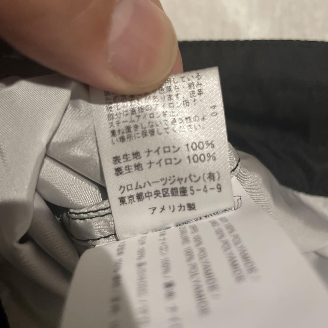 クロムハーツ　ロゴワッペン付きショーツ ショートパンツ ブラック