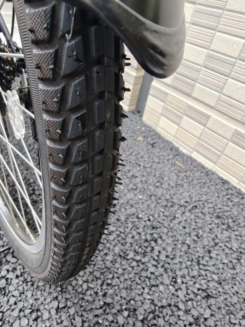 26インチ　丸石　GROUSE シティサイクル マットネイビー　マルイシ