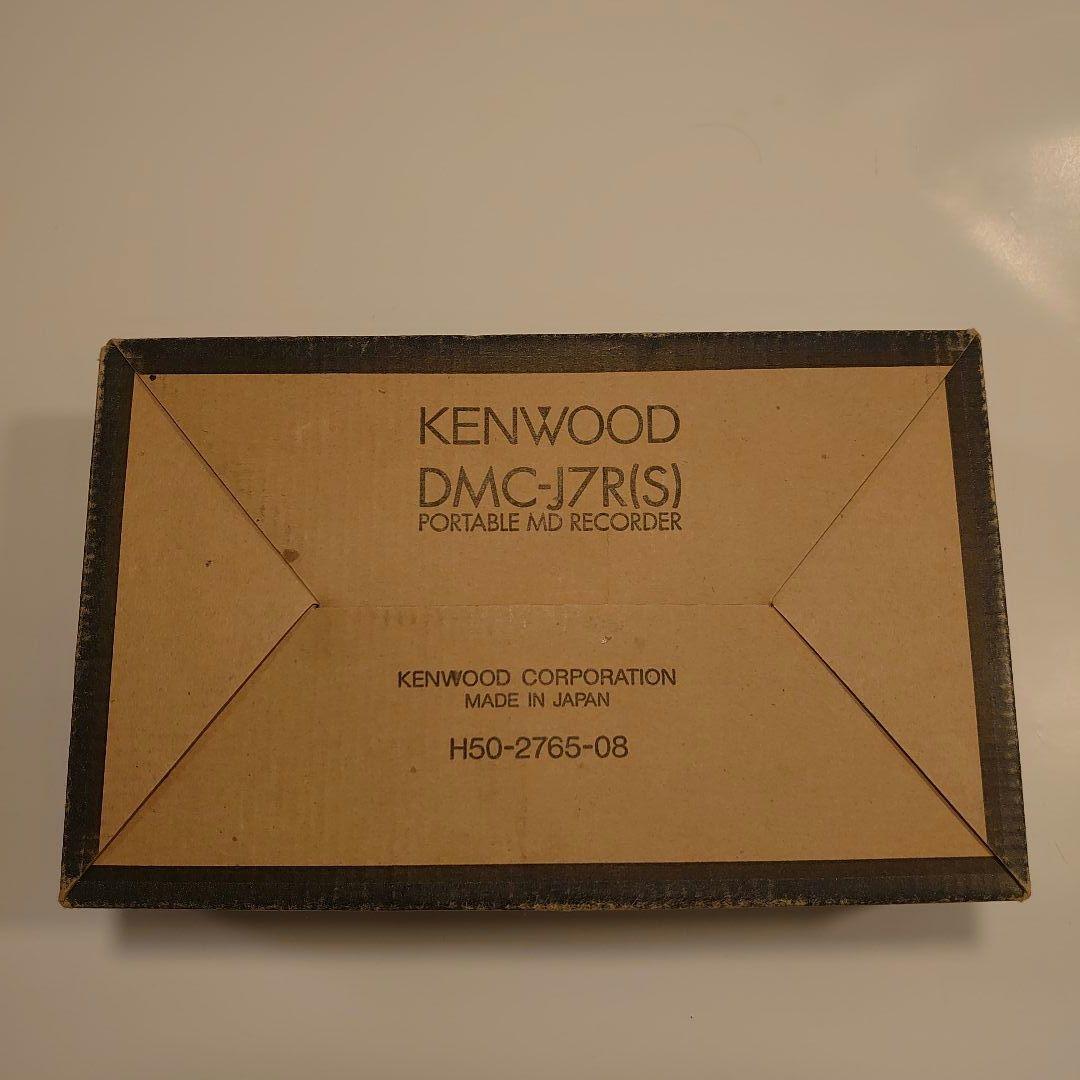 美品]KENWOOD ポータブルMDレコーダー【DMC-J7R】ジャンク