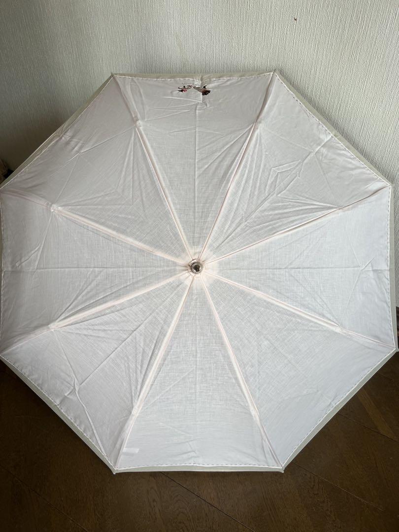 未使用品】 BURBERRY バーバリー 日傘 晴雨兼用 ベージュ｜Yahoo