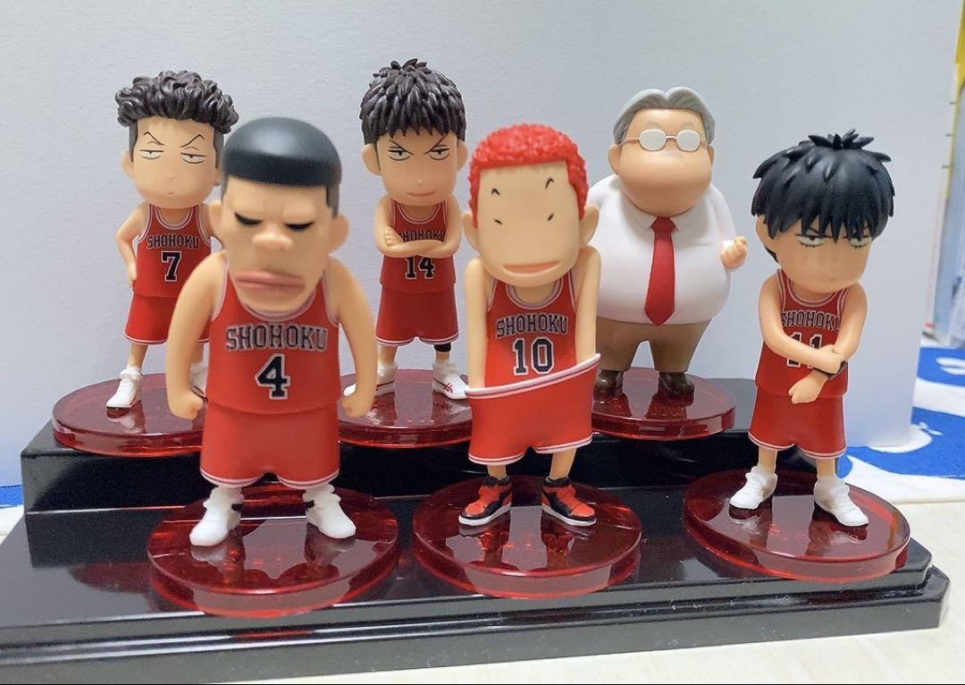 スラムダンク SLAMDUNKバスケットボール フィギュアセット 6体