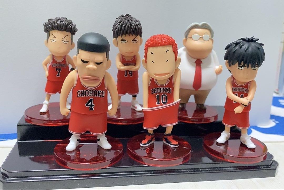 スラムダンク SLAMDUNKバスケットボール フィギュアセット 6体