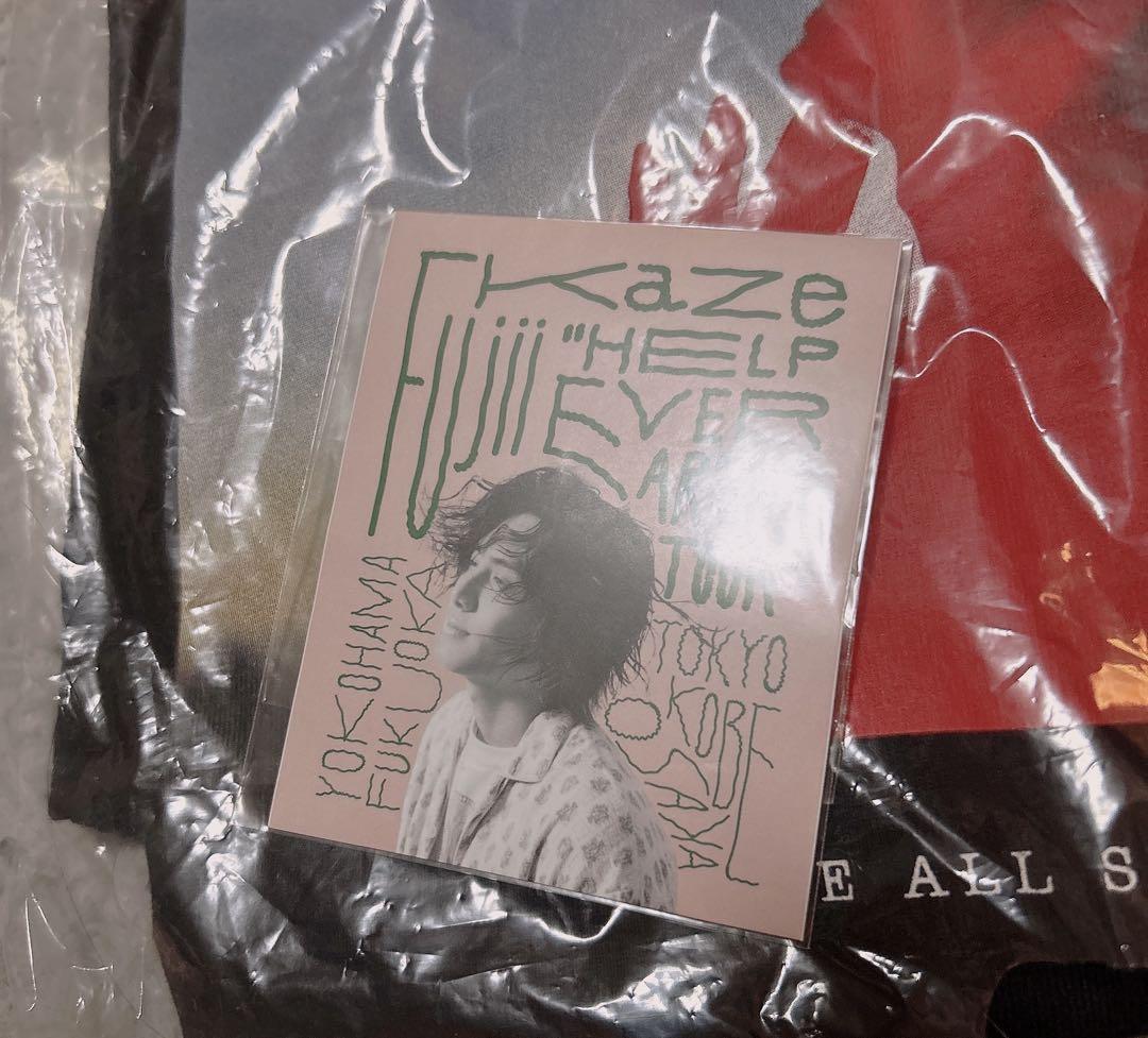 宅配 藤井風 LASA Tシャツ XL ステッカー&ポーチセット - メルカリ ミュージシャン