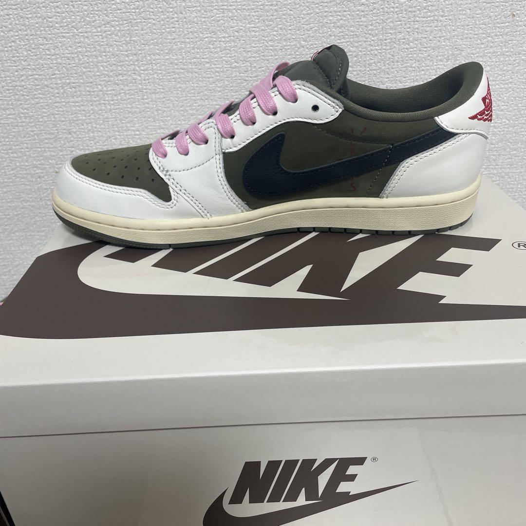 靴 Air jordan 1 Travis Reverse Olive US9