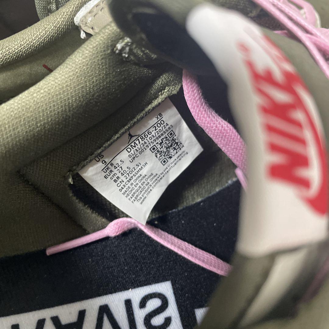 靴 Air jordan 1 Travis Reverse Olive US9