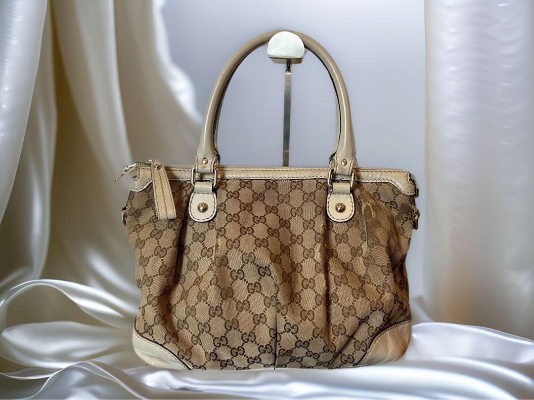 ◆GUCCI◆ ハンドバッグ 2wayショルダー GGキャンバス グッチ 冷蔵
