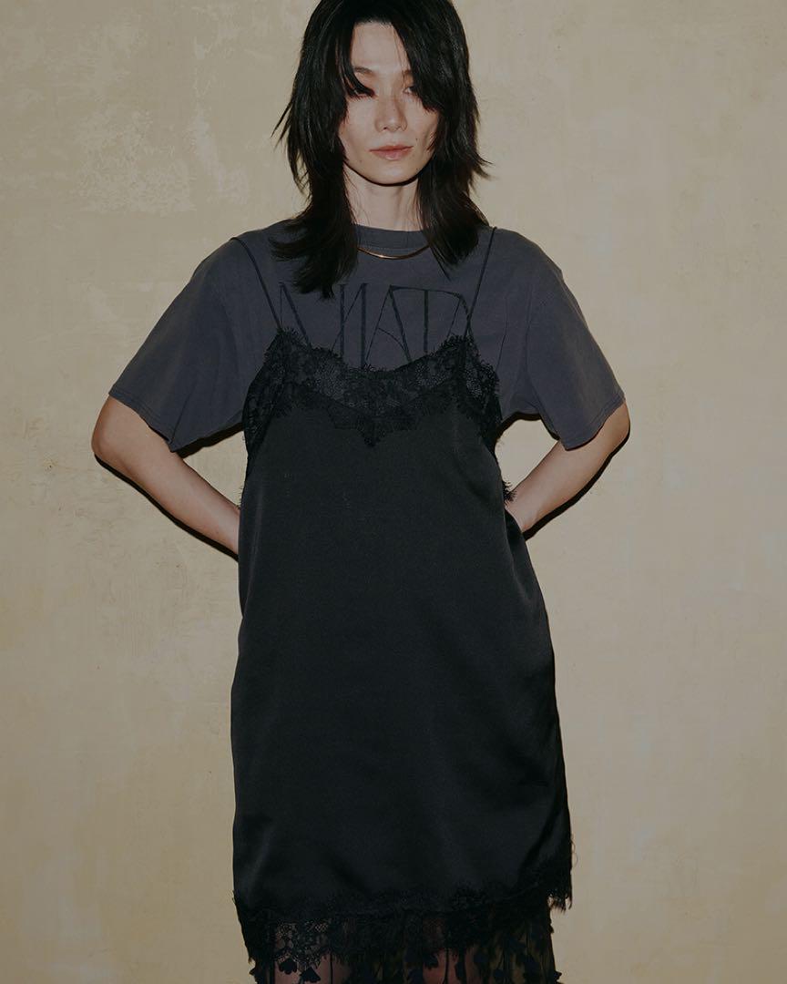 アメリ MEDI MALTA TEE WITH LAYERED CAMI TOP