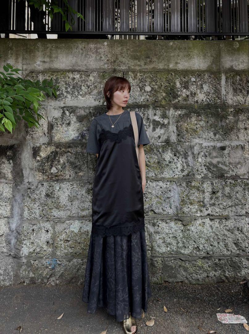 アメリ MEDI MALTA TEE WITH LAYERED CAMI TOP