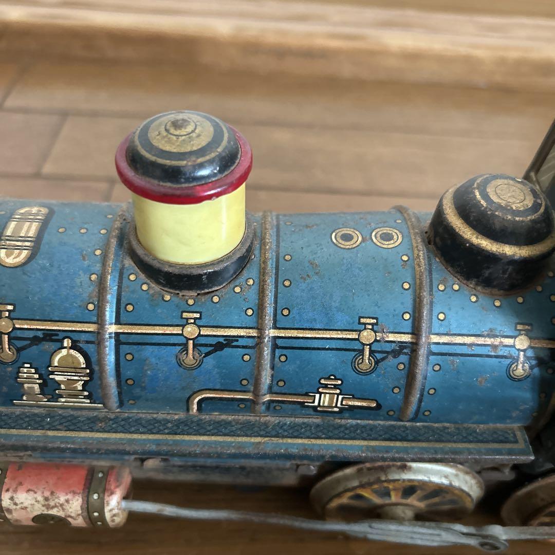 昭和レトロ　ブリキ鉄道玩具アンティークトレイン WESTERN製