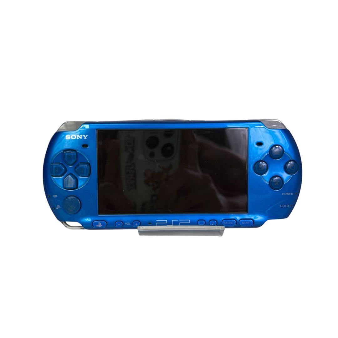 SONY PSP3000 バイラントブルー すぐ遊べるSET♪目立った傷や汚れなし YUZUMIYA_COM