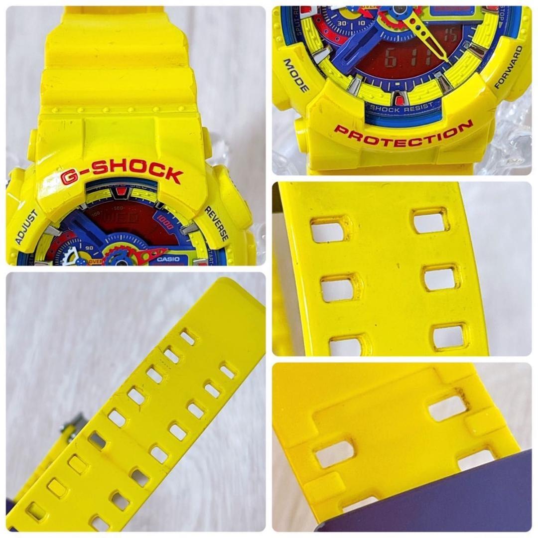 CASIO G-SHOCK ハイパーカラーズ イエロー GA-110A-9JF - メルカリ