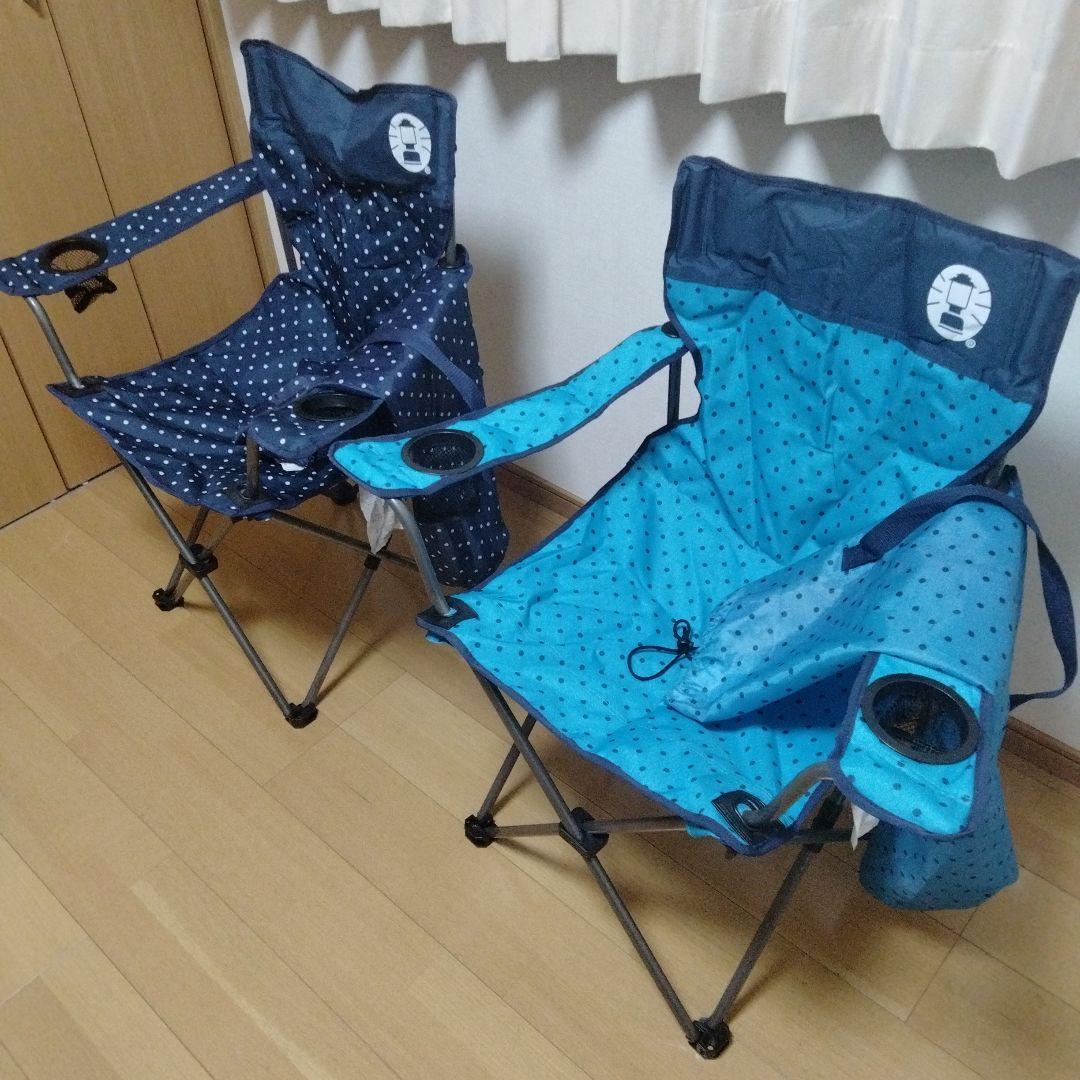 【２脚セット】Coleman コールマン モンロ リゾート チェア デニム　廃盤 楽天市場】即納 2脚セット☆コールマン アウトドア チェア