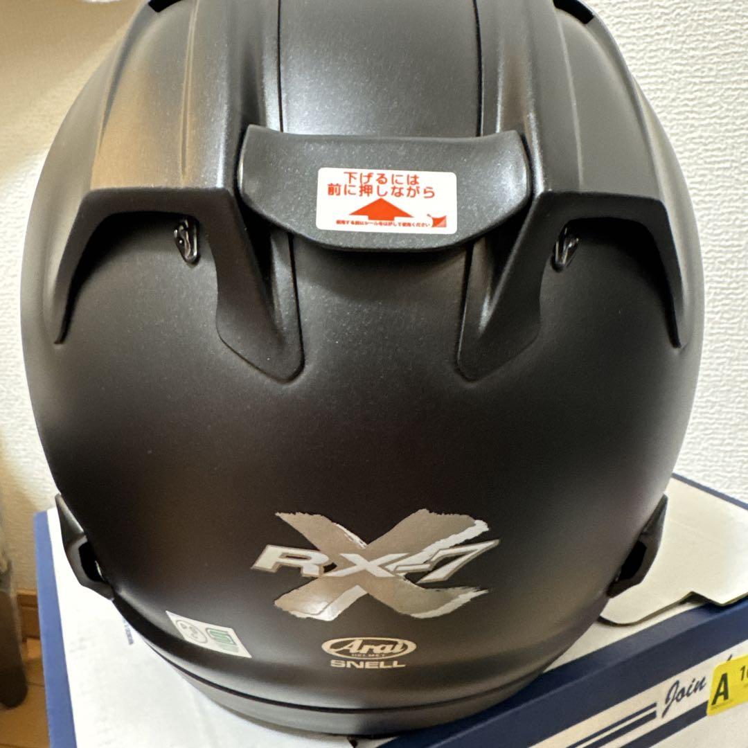 Arai RX-7X ブラツト黒　ヘルメット 57-58 cm