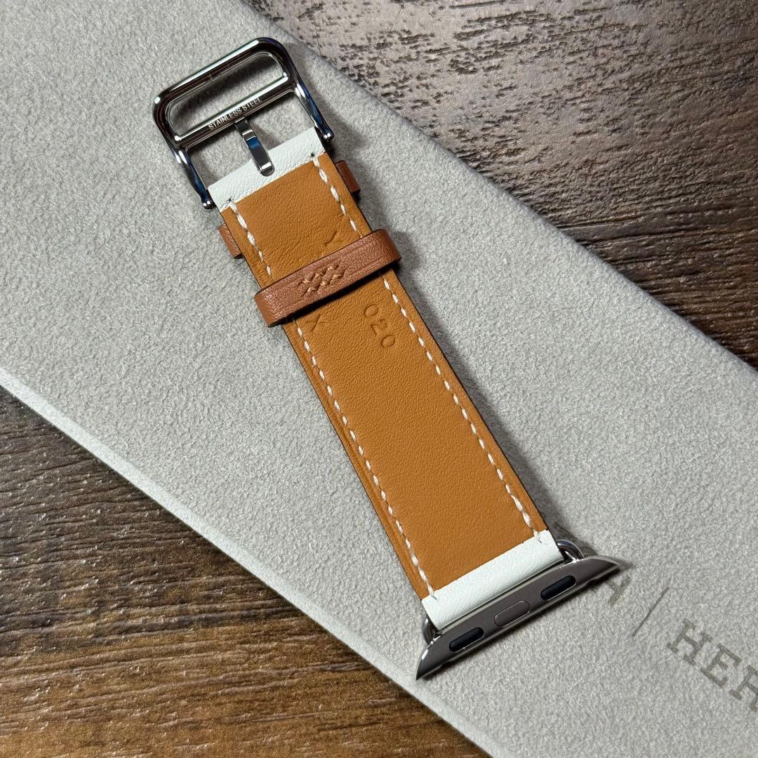 シングルツアーバンド アップルHERMES