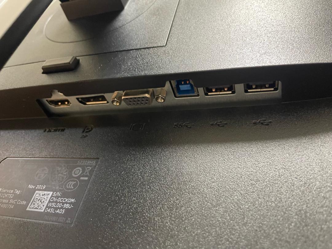 DELL 23インチ 液晶モニタ S2319HS ディスプレイ①