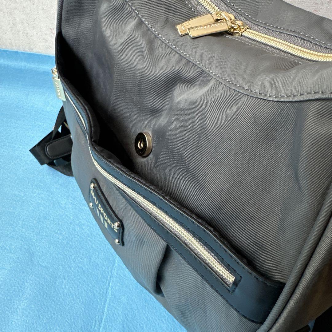 新品・未使用☆M.Uスポーツ☆ バック リュック グレー