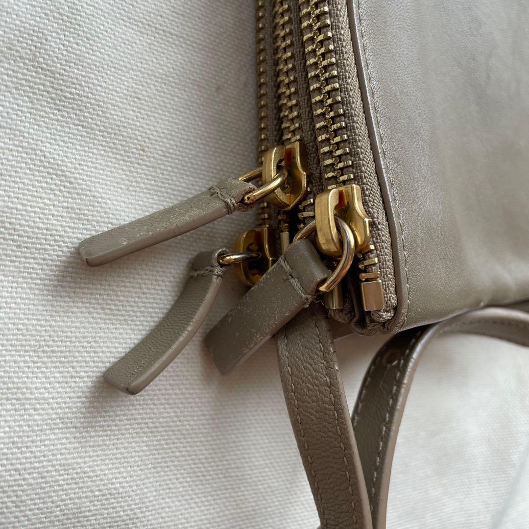 CÉLINE セリーヌ トリオミニ ショルダーバッグ ベージュ