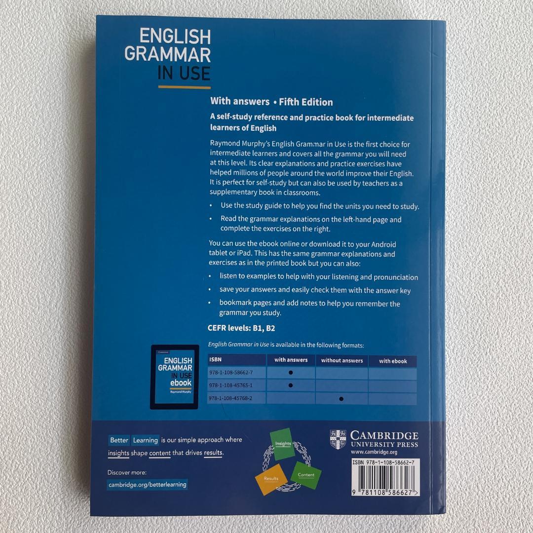 新品 ENGLISH GRAMMAR IN USE Fifth Edition - メルカリ