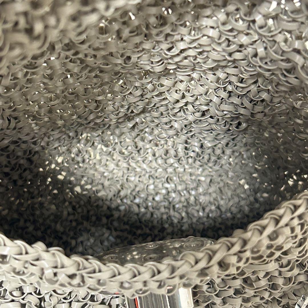 アンテプリマ　ワイヤーバッグ　ハンド　ターンロック　ショルダーバッグ　金具