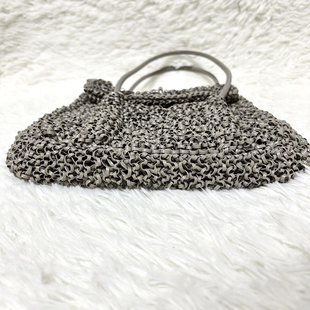 アンテプリマ　ワイヤーバッグ　ハンド　ターンロック　ショルダーバッグ　金具